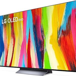 LG OLED TV 77 Inch C2 Series, Cinema Screen Design 4K Cinema HDR webOS Smart ThinQ AI Pixel Dimming - Image 3