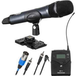Sennheiser EW 135P G4 Camera-Mount Wireless Cardioid Handheld Microphone System (B: 626 to 668 MHz) - Image 3