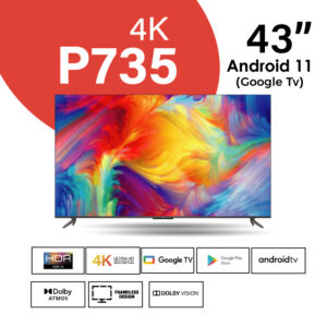 TCL 43 inch 43P735 4k UHD Google TV - Image 1