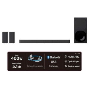 Sony HT-S20R 400W 5.1ch Home Cinema Soundbar System - Image 3
