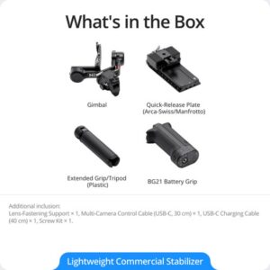 DJI RS 4 Gimbal Stabilizer Combo - Image 3