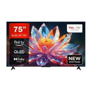 TCL 75T6C 75-Inch 4K UHD Smart TV- With Dolby Audio and Google TV