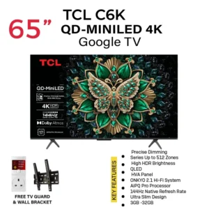 TCL 65C6K 65 Inch Premium QD-MiniLED TV