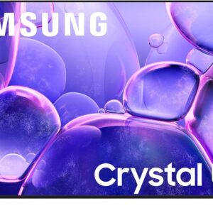 Samsung 65-Inch Class Crystal UHD U8000F 4K Smart TV (2025 Model) Endless Free Content, Crystal Processor 4K, MetalStream Design, Knox Security, Alexa Built-in