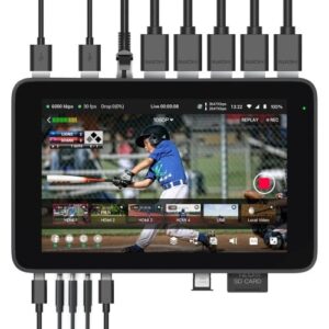 YoloLiv YoloBox Ultra – Portable Multi-Camera Encoder/Switcher/Monitor/Recorder in One