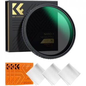 K&F Concept Nano-X Series 67mm Variable ND Filter (ND2-32, 1 to 5-Stops)